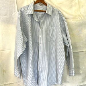 Men’s Dress Shirt Size 19 neck, 34/35 sleeve. Pronto•Uomo Label